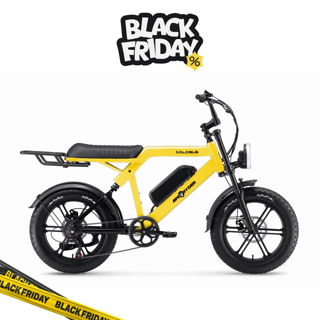 Ape Ryder Colobus Premium Fatbike - Geel