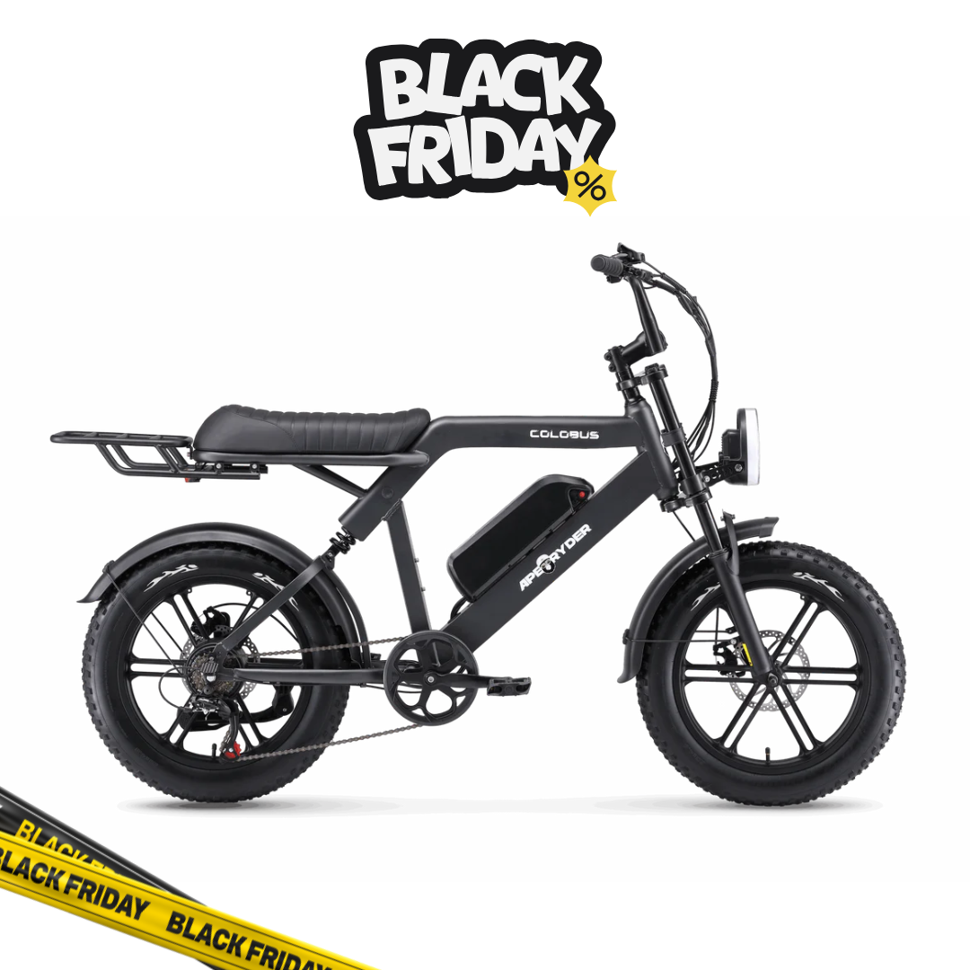 Ape Ryder Colobus Premium Fatbike - Zwart